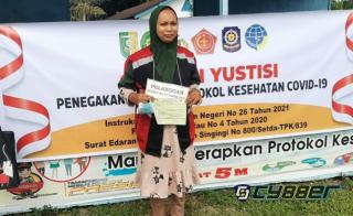 Ops Yustisi C-19 Gabungan Polri, TNI, Satpol PP dan DISHUB Kuansing
