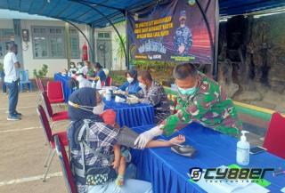 Pangkalan TNI AL Banten Gencarkan 5.916 Vaksin Sinovac Kepada Masyarakat