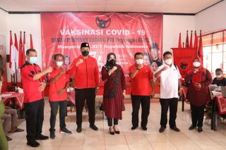 DPC PDIP Klaten Adakan Vaksinasi Cegah Covid-19 
