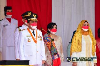 Gubernur Ansar Irup Pimpin Upacara HUT RI ke 76 di Provinsi Kepri