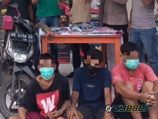 Polsek Merbau Mataram Tangkap 3 Pelaku Curas