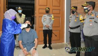 Kapolres Pimpin Satgas Covid 19 Kuansing Ops Yustisi dan Pengetatan Penerapan Prokes C-19 
