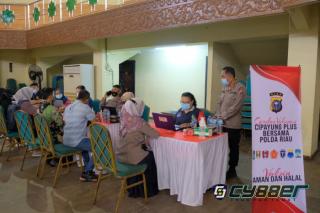 Polda Riau Gandeng Organisasi Kemahasiswaan, Gelar Vaksinasi di Kampus UIN Suska