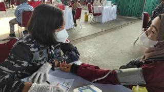 Lanal Banten Gempur Covid-19 dalam Vaksinasi Tahap 2