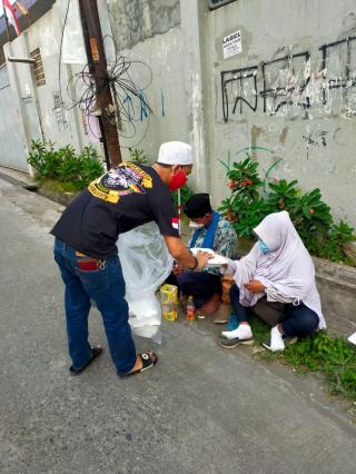 Jumat Berkah,  Garda Bangsa Reformasi  (GBR)  Margahayu Kembali Berbagi