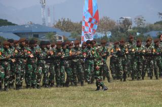 146 Siswa Susparadas A-191 Raih Brevet Paradas Di Lanud Sulaiman