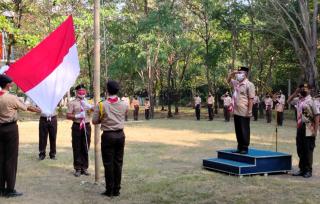 Jumadi Bertidak Sebagai Pembina Upacara Peringatan Hari Pramuka Ke-60 Kota Tegal 