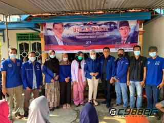 Ir. Holda,M.Si Hadiri Bulan Bakti DPC Partai Demokrat Empat Lawang