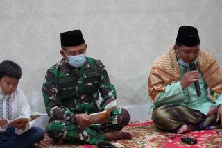 Danrem 064/MY : Gelar Syukuran di Rumah Dinas