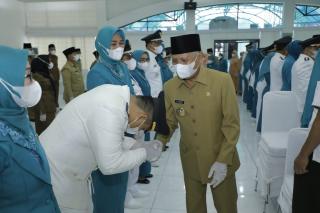 Bupati Asahan Melantik Pejabat Fungsional Ahli Utama dan Pejabat Administrator