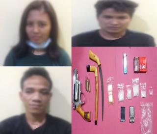 Polres Mesuji Berhasil Bekuk Tiga Bandar Narkoba