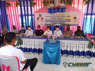 Bupati dan Wakil Bupati Kunjungan Kerja dan MoU Keamanan di Kecamatan Lintang Kanan