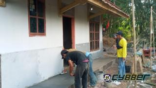 Bantu Warga, Ormas PP Bangun Rumah Tidak layak Huni
