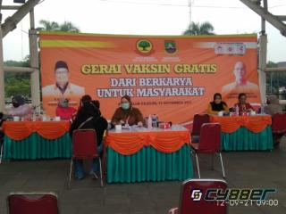 DPD Partai Berkarya Kota Cilegon Gelar Vaksinasi Gratis