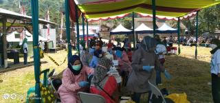 Pemerintah Desa Warga Luyu Optimis Capai 80% Warga Mengikuti Vaksinasi