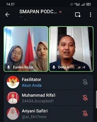Dalami Dunia Jurnalistik, SMAN 8 Samarinda Adakan Program "Podcast"