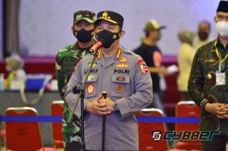 Evaluasi Penanganan Covid-19 di Jambi, Kapolri Ingatkan Penurunan Level PPKM dan Jaga Pertumbuhan Ekonomi