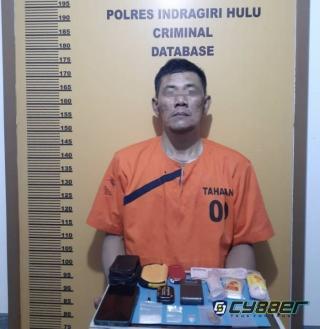 Kantongi Shabu 4,52gram, Perjalanan Keken Berakhir di Rengat Barat