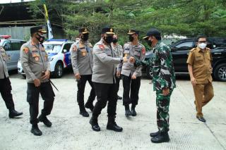 Wakapolda Jabar Tinjau Gebyar Vaksin Presisi TNI, Polri dan Pemerintahan KBB