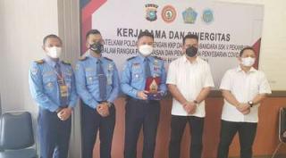 Bersinergi, Jajaran Dit Intelkam Polda Riau Terima Penghargaan Kemenkes