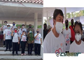 Perusahaan Gajah Tunggal Sponsori Vaksinasi Massal di Rengasdengklok