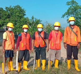Sistem Penyediaan Air Minum (SPAM) TH 2021 Desa Gedong Ram Berjalan Dengan Baik