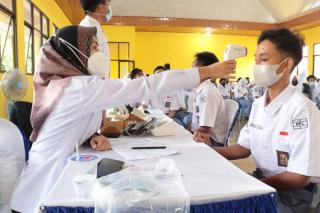 Hari ini, Gerai Vaksinasi Presisi Polres Lamsel Sebar 1.000 Dosis