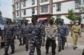 Kapolda Jabar dan Kapolresta Cirebon Dampingi Kunjungan Kasal