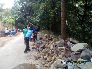 Bangun TPT, Drainase dan Gedung Serbaguna, Pemdes Sindangpano Segera Realisasikan DD Tahap II