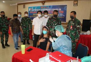 Serbuan Vaksinasi di Kosekhanudnas III