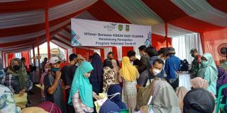 PT Jawamanis Rafinasi Laksanakan Vaksinasi Bagi Masyarakat Sekitar