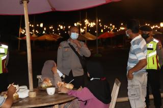 Disiplin Prokes, Patroli Polres Sukabumi Sisir Cafe dan Pusat Hiburan Malam