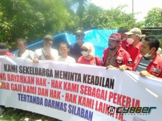 Aksi Solidaritas Ormas PBB Kepada Darmas Silaban, Karyawan Yang Dizolimi Sutikno