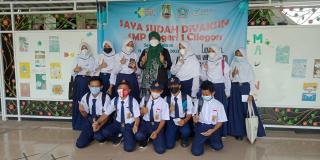 SMPN 1 Kota Cilegon Adakan Gebyar Vaksinasi Dosis1
