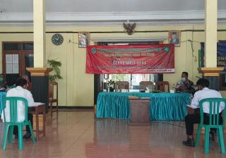 Desa Nglebur Laksanakan Ujian Perangkat Secara Terbuka