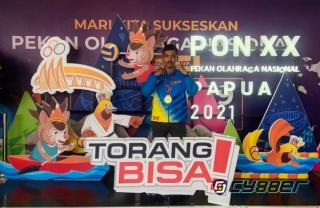 Agus Tianto, Sosok Sekuriti Yang Harumkan Sambo Riau di Eksibisi PON XX Papua