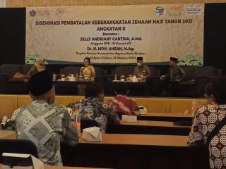 Dalam Acara Diseminasi, Anggota DPR RI Komisi VIII: Dana Haji Aman
