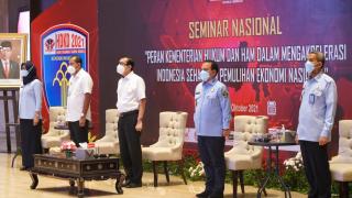 Peran Kemenkumham Dalam Mendorong Pemulihan Kesehatan dan Pemulihan Ekonomi