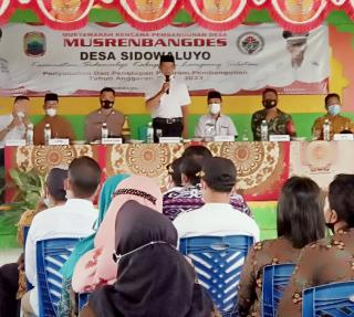 Musrenbang Desa Sidowaluyo Tahun Anggaran 2022-2023