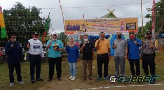 Gelar Turnamen Voli Dalam Merayakan HUT Media Online SUARAAKTUAL.CO yang ke 7