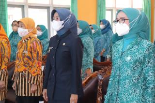 Wabup Ayu Berharap Desa Sindangkasih Bisa Raih Juara 1 Lomba PKK Tingkat Jabar