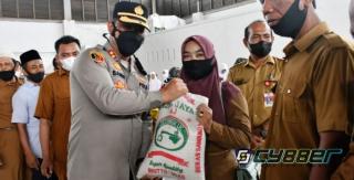 Vaksinasi Akabri 99 Polres Aceh Timur, Peserta Diberi Sembako dan Voucher