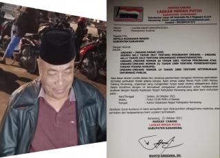 Kamada LMP Jabar Tak Main-Main Berencana Lakukan Audiensi Dengan Kajari Karawang