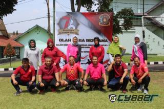 Olahraga Bersama Peringati HUT ke-76 Kuad di Pusdikku