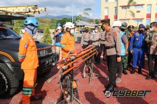 Apel Konsolidasi Atasi Bencana Alam Oleh Polda dan Forkopimda Sulawesi Tengah