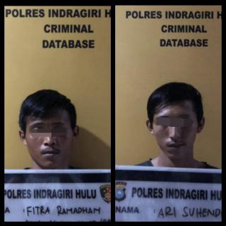 Komplotan Begal Adik Kakak Diringkus Jatanras Polres Inhu