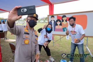 Mural Festival 2021 Polda Riau Dihadiri 28 Tim Dari Berbagai Daerah