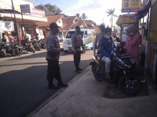 Polsek Talaga Gelar Ops Yustisi Pendisiplinan Prokes Dimasa Pandemi Covid-19