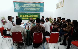 Kejari Empat Lawang Adakan Rapat Koordinas Pakem