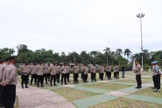 Polres Cilegon Polda Banten Laksanakan Pengamanan Vaksinasi DPP IWAPI - Polri di Cilegon